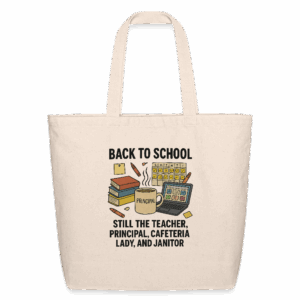 Back to School Eco-Friendly Cotton Tote