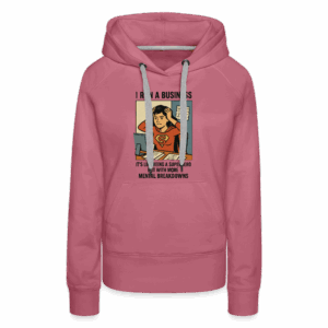 Business Superhero Women’s Premium Hoodie